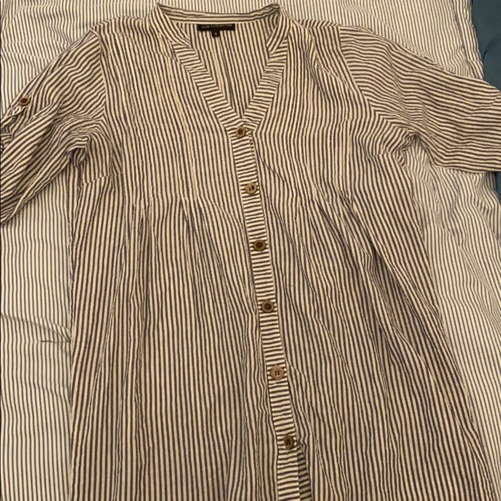 Baby doll stripe dress